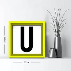 3030AHS-094s Multicolor Decorative Framed MDF Painting