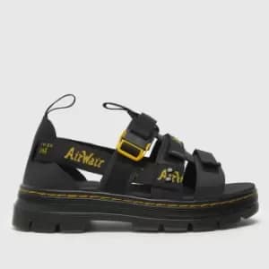 Dr Martens Black Pearson Ii Sandals
