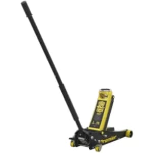 Trolley Jack 3 Tonne Rocket Lift Yellow
