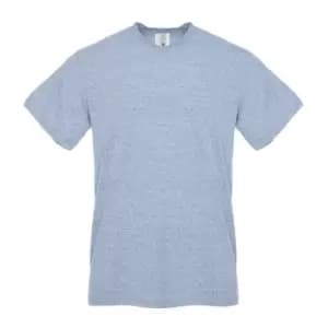 Next Level Unisex Adult Snow Sueded T-Shirt (M) (Indigo Blue Heather)