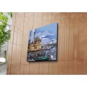 4545C-72 Multicolor Decorative Canvas Painting