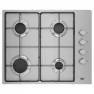 Beko HIBG64120S 4 Burner Gas Hob