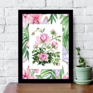 SCZ3919535265 Multicolor Decorative Framed MDF Painting