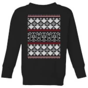 Star Wars Imperial Darth Vader Kids Christmas Sweatshirt - Black - 11-12 Years