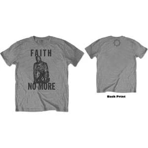 Faith No More - Gimp Unisex Large T-Shirt - Grey