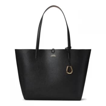 Lauren by Ralph Lauren Lauren Reversible Merrimack Tote Bag - Black/Taupe