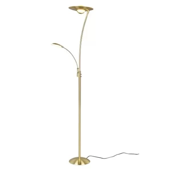 Granby Modern Mother & Child Lamp Brass Matt 2700-3200-4000K