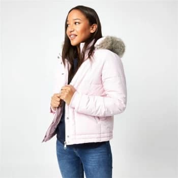 Jack Wills Eco Riley Puffer Jacket - Pink