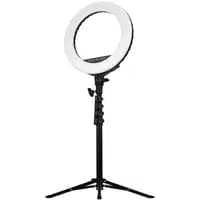 Streamplify LIGHT 14" Ring Light, 100 - 240V, White LED - Black