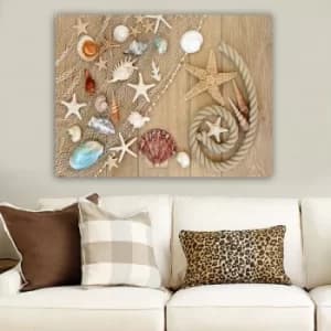 344115599_70100 Multicolor Decorative Canvas Painting