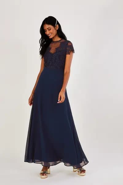 'Diana' Lace Maxi Dress