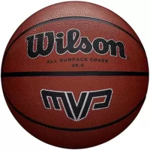 Wilson MVP Basketball Brown 5