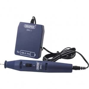 Draper Battery Powered Diamond Tipped Engraver