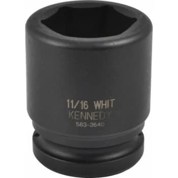 1 Whit Impact Socket 3/4' Sq Dr - Kennedy