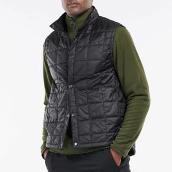 Barbour 55 Degrees North Mens Walking Gilet - Black - L