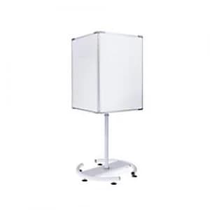 Bi-Office Maya Magnetic Fixed 4 Sided Information Board System 650 x 910 mm