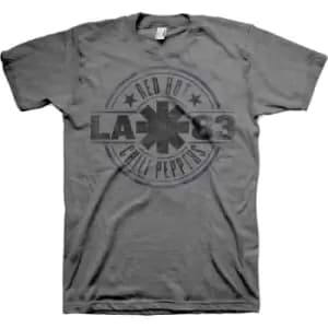 Red Hot Chili Peppers - LA 83 Unisex Small T-Shirt - Grey