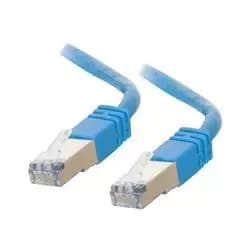 C2G 7m Shielded Cat5E Moulded Patch Cable - Blue