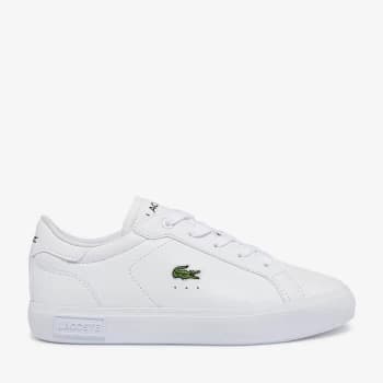 Lacoste Kids Powercourt Trainers - White - UK 1 Kids