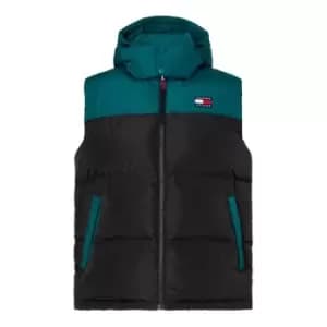 Tommy Jeans Tjm Color Block Alaska Vest - Black
