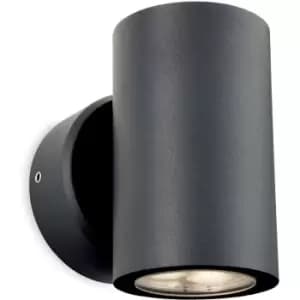 Sconce 2 bulbs Alaska, graphite