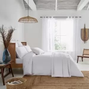 Ted Baker Plain Dye Cotton Duvet Cover - White