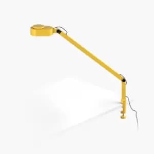 Inviting Yellow Clip Lamp