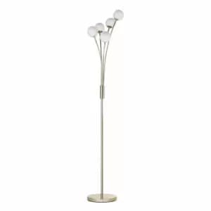 The Lighting and Interiors Gold Jackson Floor Lamp