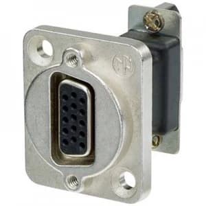 Neutrik NADB15FF D-SUB adapter D-SUB socket 15-pin - D-SUB socket 15-pin