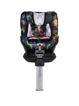 Cosatto Rac Come And Go I-Rotate Car Seat Disco Rainbow