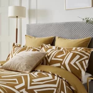 Harlequin Transverse Kingsize Duvet Cover, Saffron