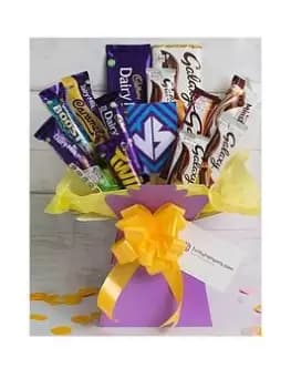 Galaxy Vs Cadbury Chocolate Bouquet