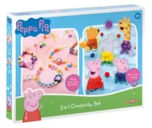Peppa Pig 2 in 1 Creativity Set