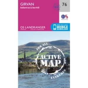 Girvan, Ballantrae & Barrhill by Ordnance Survey (Sheet map, folded, 2016)