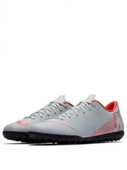 Nike Mens Mercurial Vapor 12 Club Astro Turf Football Boots Wolf Grey Size 11 Men