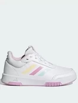 adidas Kids Tensaur Sport 2.0, White/Blue, Size 4