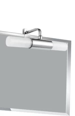 SPOT 2 Light Bathroom Over Mirror Light Chrome 23x9x17cm