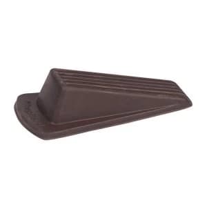 Door Wedge Heavy Duty Rubber L120xW55xH25mm Brown