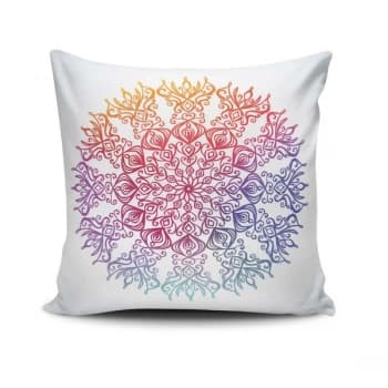 MANDALA-31 - No Filling Multicolor Cushion Cover