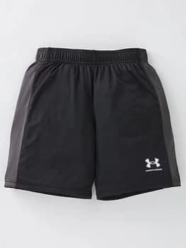 Urban Armor Gear Boys Challenger Knit Short - Black/White, Size L=11-12 Years
