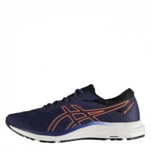 Asics Gel Excite 6 Mens Running Shoes - Blue/Orange