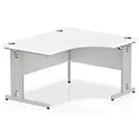 dynamic Right-hand Desk Impulse ICDRW14WHT White 1400 mm x 25mm x 730 mm