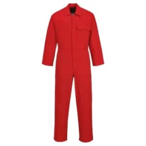 Safe Welder Mens Overall Red Extra Large 32"