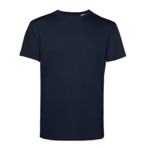 B&C Mens Organic E150 T-Shirt (3XL) (Navy Blue)