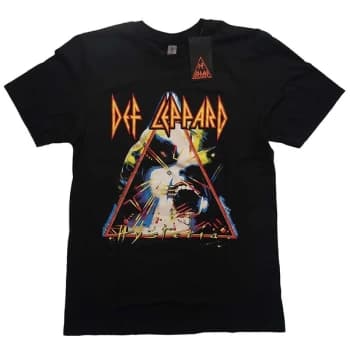 Def Leppard - Hysteria Unisex Large T-Shirt - Black