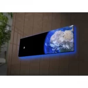 3090NASA-004 Multicolor Decorative LED Lighted Canvas Painting