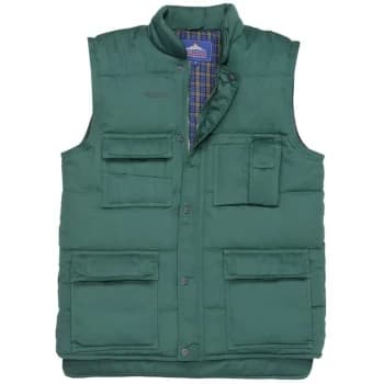 S414BGRS - sz S Shetland Bodywarmer - Bottle Green - Portwest