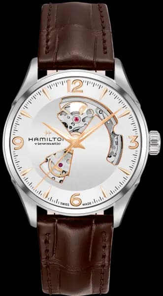 Hamilton Watch Jazzmaster Open Heart - Silver HM-913
