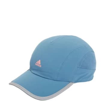 adidas Four-Panel Running Cap Unisex - Altered Blue / Halo Silver