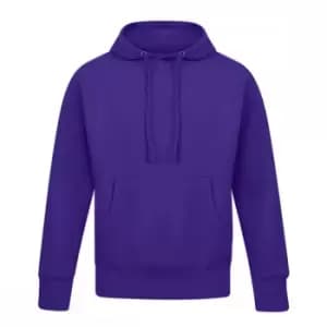 Casual Classic Mens Pullover Hood (2XL) (Purple)